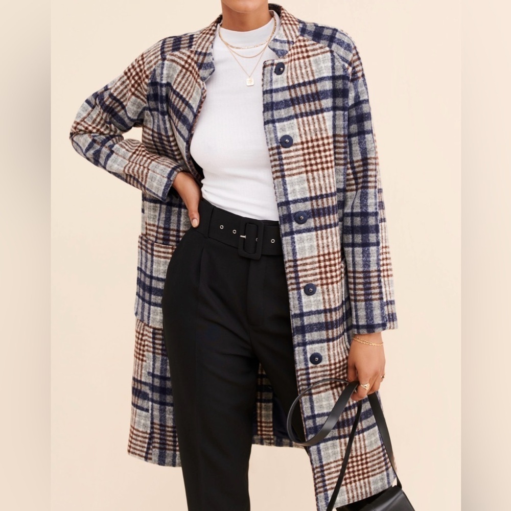 Greylin Prep School Plaid Coat - Small - Picture 1 of 9